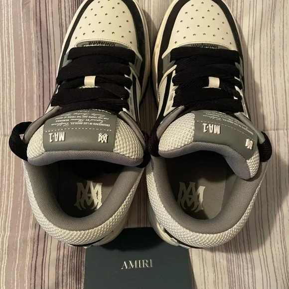 AMIRI Monochrome Men's Sneakers - Picture 6 of 12